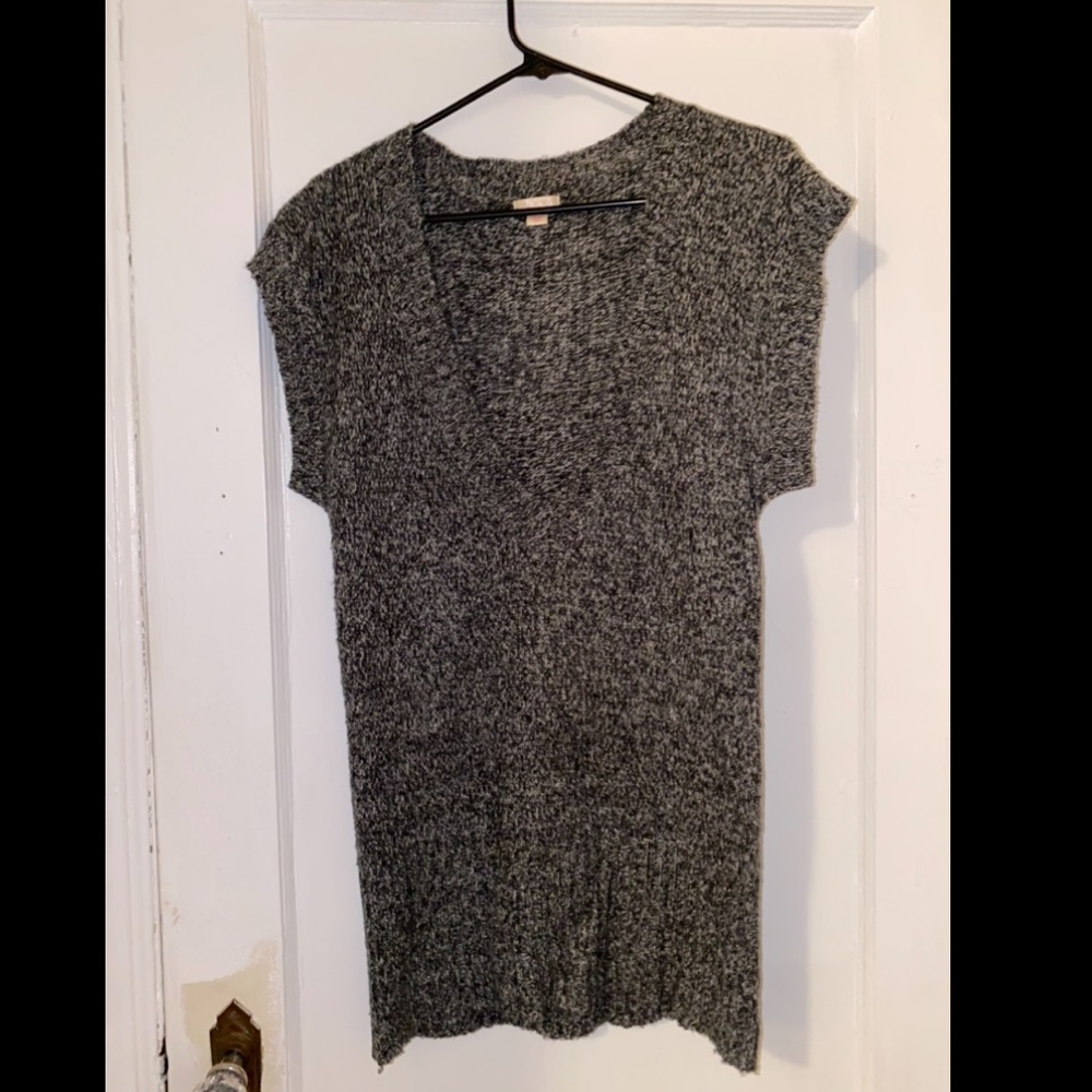 Grey Sweater Top